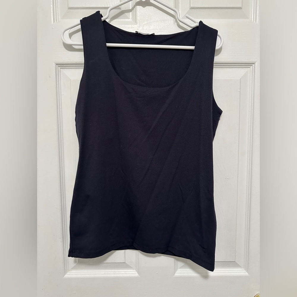 Zara white and black collection top